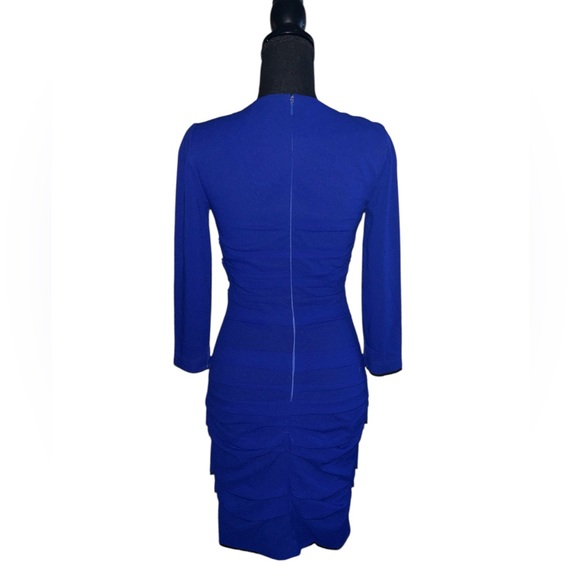 5/25$ ✨ Sexy Cocktail Bright Blue Dress - Picture 2 of 6